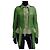 Red Valentino Lederjacke Hellgrün