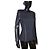 Roberto Cavalli Just Cavalli Leder Wolle Kaschmir Jacke Schwarz