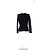 Roberto Cavalli Just Cavalli Leder Wolle Kaschmir Jacke Schwarz - Ansicht 4