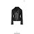 Autre Marque Olivieri Lederjacke Schwarz - Ansicht 2