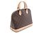 Sac à main Alma Monogram Louis Vuitton M53151 Marron - vue 2