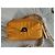 Borsa fotocamera Lancel in pelle trapuntata gialla Giallo - vista 8