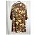 Vestido SéZane con Estampado Floral Marrón Claro de Viscosa - vista 3