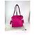Borsa a Spalla Loewe Nappa Pink Flamenco Medium Knot Marrone - vista 2