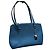 Borsa a mano Coach Stanton Carryall in pelle blu