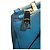 Borsa a mano Coach Stanton Carryall in pelle blu - vista 4