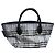Brook Borsa Burberry Nova Check Blue Label Grigia Grigio - vista 3