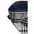 Brook Borsa Burberry Nova Check Blue Label Grigia Grigio - vista 4
