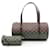 Bolsa Louis Vuitton Papillon 30 Marrom Damier ebene Couro Lona Plástico  ref.1959533
