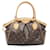 Louis Vuitton Tivoli PM Monogram Handbag Brown Leather Patent leather  ref.1959697