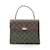 Louis Vuitton Malesherbes Handbag Brown Leather Patent leather Cloth Plastic  ref.1959971