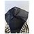 Mika Sarolea Clutch de pelo de pony blanco y negro con estampado de pata de gallo Multicolor - vista 10