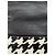 Mika Sarolea Clutch de pelo de pony blanco y negro con estampado de pata de gallo Multicolor - vista 2