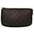 Pochette Accessoire Louis Vuitton Marrom Lona  ref.1960442