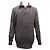 Hermès PULL HERMES WESTE TRUCKERKRAGEN MOULINE H427320HAFYLA GRÖSSE L 54 SWEAT Grau