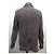 Hermès PULL HERMES WESTE TRUCKERKRAGEN MOULINE H427320HAFYLA GRÖSSE L 54 SWEAT Grau - Ansicht 3