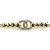 Collana in metallo dorato e strass Chanel D'oro - vista 3