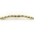 Collana in metallo dorato e strass Chanel D'oro - vista 4