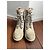 Stivaletti Timberland Beige in Pelle e Pelliccia Bianco sporco - vista 2