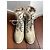 Stivaletti Timberland Beige in Pelle e Pelliccia Bianco sporco - vista 5
