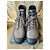Palladium Pampa Hi Supply Leather Nero Grigio Cachi - vista 2