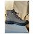 Palladium Pampa Hi Supply Leather Nero Grigio Cachi - vista 3