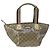 Borsa a mano GUCCI GG Crystal Sherry Line Grigio Oro Marrone 131228 Auth bs21155 D'oro - vista 13