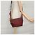 Borsa a Spalla PRADA in Nylon Rosso Argento Autentica ti2546 - vista 26