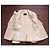 Chaqueta ajustada Giorgio Armani rosa de alpaca bebé - vista 2