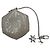 Cartera Louis Vuitton Vernice rara con lazo de nieve Gris