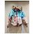 Chaqueta de plumas reversible Tsumori Chisato Roja Multicolor - vista 2