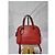 Borsa mini dome in pelle di vitello GUCCI rossa Rosso - vista 17