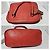 Borsa mini dome in pelle di vitello GUCCI rossa Rosso - vista 8