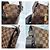 Borsa a tracolla/messenger Brooklyn MM Damier Ebene Louis Vuitton marrone - vista 10