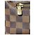 Borsa a tracolla/messenger Brooklyn MM Damier Ebene Louis Vuitton marrone - vista 13