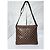 Borsa a tracolla/messenger Brooklyn MM Damier Ebene Louis Vuitton marrone - vista 4