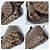 Borsa a tracolla/messenger Brooklyn MM Damier Ebene Louis Vuitton marrone - vista 6
