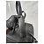 Borsa messenger/crossbody Shaldon in pelle nera di Burberry Nero - vista 10