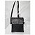 Borsa messenger/crossbody Shaldon in pelle nera di Burberry Nero - vista 6