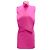Robe mini à col cravate rose vif MSGM