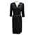 Autre Marque Moschino Jeans Charcoal Grey Belted Wool Dress  ref.1962573