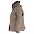 Brunello Cucinelli Fur Trim Double-Breasted Down Jacket in Brown Polyamide - view 2