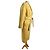 Autre Marque Abrigo Spoon Amarillo de Lana y Alpaca - vista 3