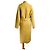 Autre Marque Abrigo Spoon Amarillo de Lana y Alpaca - vista 4