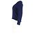 Reformation Strickpullover mit tiefem V-Ausschnitt aus blauer Wolle - Ansicht 5