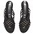 Sandali GIORGIO ARMANI T.EU 40 Pelle Nero - vista 6