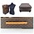 Louis Vuitton Monogramma Pegase 55 Trolley da Viaggio Business Marrone - vista 5