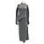 Autre Marque GIA STUDIOS Kleider T.FR 38 Wolle Grau