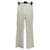 Autre Marque MAISONCLEO Trousers T.International S Cotton White  ref.1962833