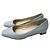 Autre Marque Scarpe flat quadrate in pelle ERIKA ROCCHI Blu - vista 2